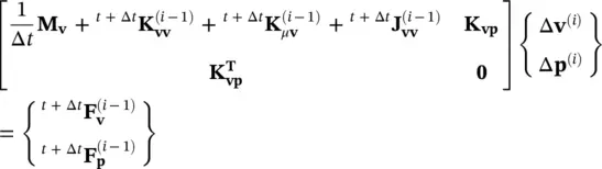 The left upper index t Δ t denotes that the quantities are evaluated at - фото 16