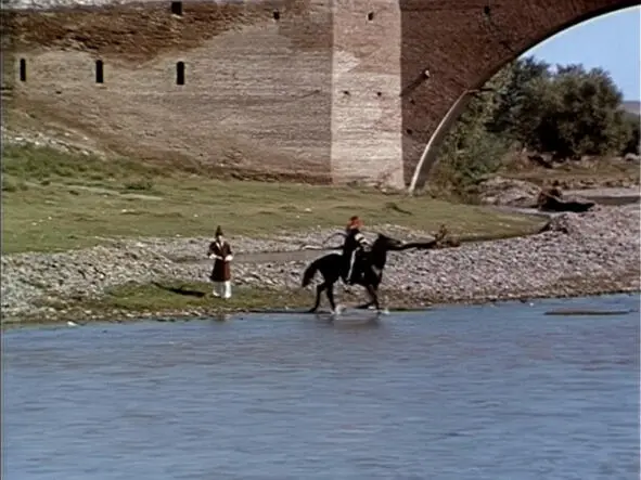 Кадр из фильма АшикКериб 1988 Кадр из фильма АшикКериб 1988 Черный и - фото 28