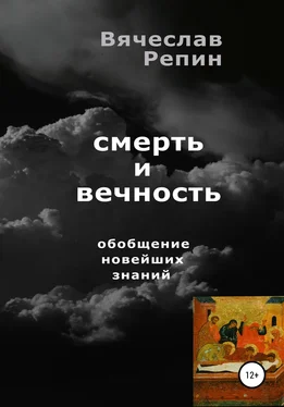 Вячеслав Репин Смерть и вечность. Обобщение новейших знаний обложка книги