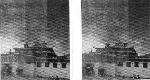 Фото 8 Будда Шакьямуни над квадратом мандалы Мерупервым монастырем Тибета - фото 12