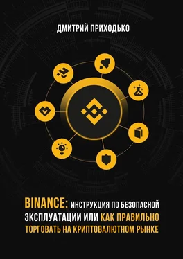 Дмитрий Приходько Binance: Инструкция по безопасной эксплуатации, или Как правильно торговать на криптовалютном рынке обложка книги