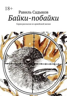 Равиль Садыков Байки-побайки. Серия рассказов из армейской жизни обложка книги
