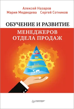 Алексей Назаров Обучение и развитие менеджеров отдела продаж обложка книги