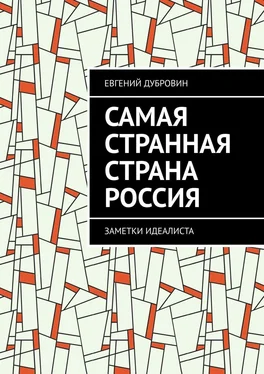 Евгений Дубровин Самая Странная Страна Россия. Заметки идеалиста обложка книги