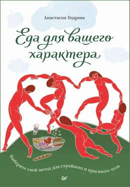 Анастасия Бодрова Еда для вашего характера. Выберите свой метод для стройного и красивого тела обложка книги