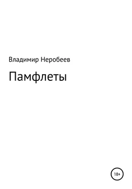 Владимир Неробеев Памфлеты обложка книги
