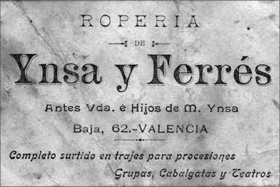 Anunci de la roberia Insa de lany 1928 17 La tradició en les danses - фото 20