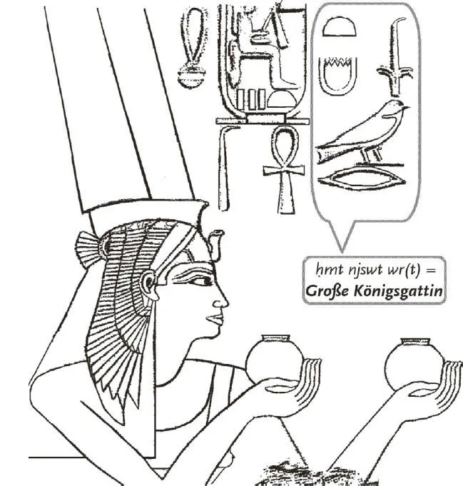 Abb 1 Ein Fragment aus dem KarnakTempel zeigt Hatschepsut mit dem Titel - фото 2