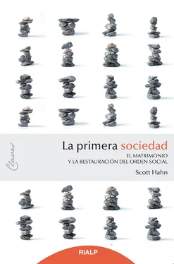 Scott Hahn La primera sociedad обложка книги