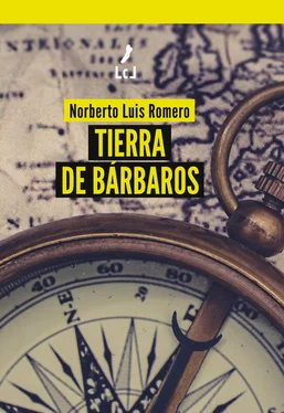 Norberto Luis Romero Tierra de bárbaros обложка книги
