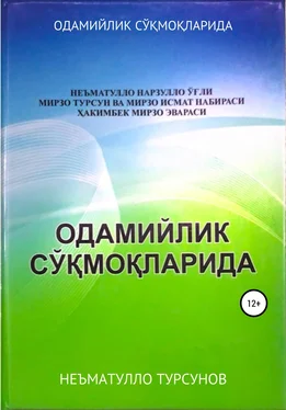 НЕЪМАТУЛЛО ТУРСУНОВ ОДАМИЙЛИК СЎҚМОҚЛАРИДА обложка книги