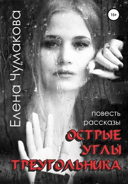 Елена Чумакова Острые углы треугольника обложка книги