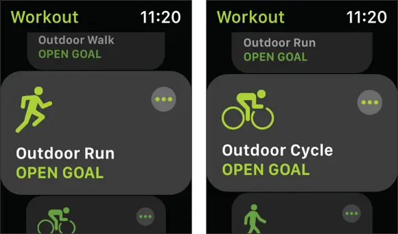 FIGURE 17The Workout app offers you some exercise routines to choose among - фото 18