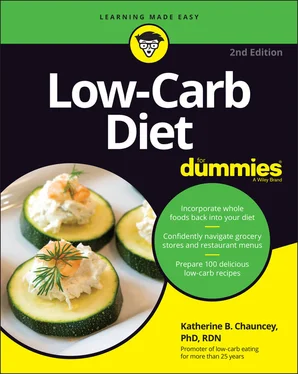 Katherine B. Chauncey Low-Carb Diet For Dummies обложка книги