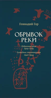 Геннадий Гор Обрывок реки обложка книги