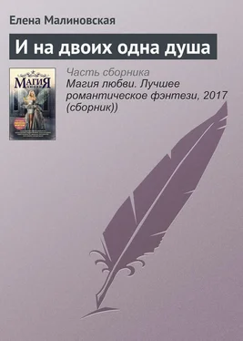 Елена Малиновская И на двоих одна душа обложка книги