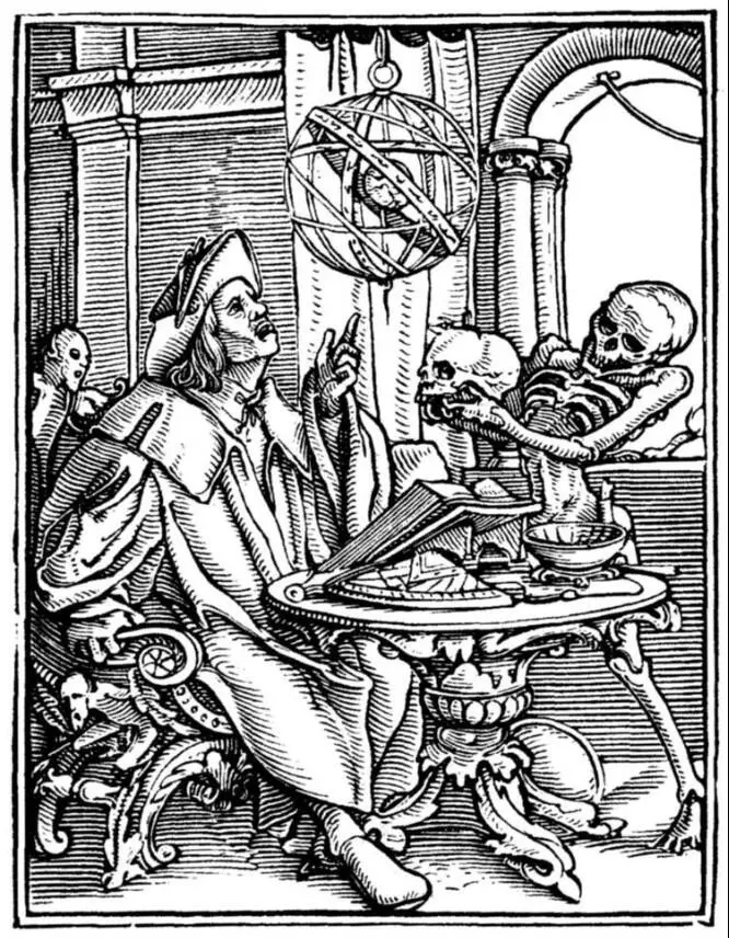 Рис 1 в Средневековый астролог живописец Ганс Гольбейн Астролог созерцает - фото 3