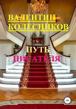 Валентин Колесников Путь писателя обложка книги