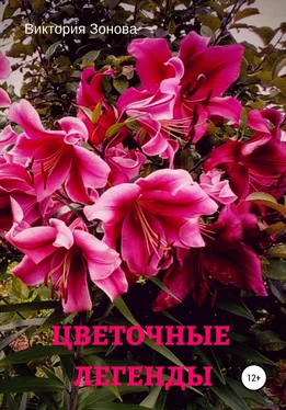 Виктория Зонова Цветочные легенды обложка книги