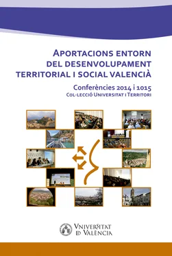 AAVV Aportacions entorn del desenvolupament territorial i social valencià обложка книги