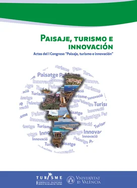 AAVV Paisaje, turismo e innovación обложка книги