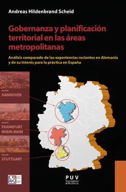Andreas Hildenbrand Scheid Gobernanza y planificación territorial en las áreas metropolitanas обложка книги
