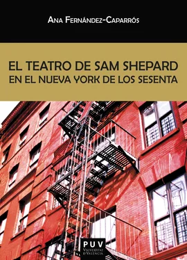 Ana Fernández-Caparrós El teatro de Sam Shepard en el Nueva York de los sesenta обложка книги