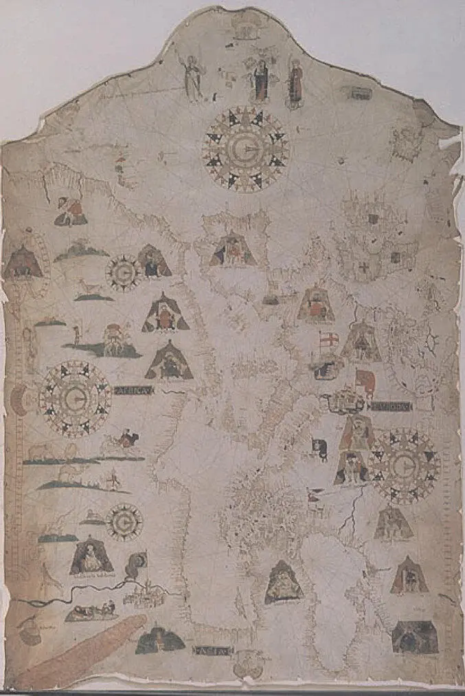 Portolan Chart of the Mediterranean World Mateo Prunes 1559 Introduction A - фото 1