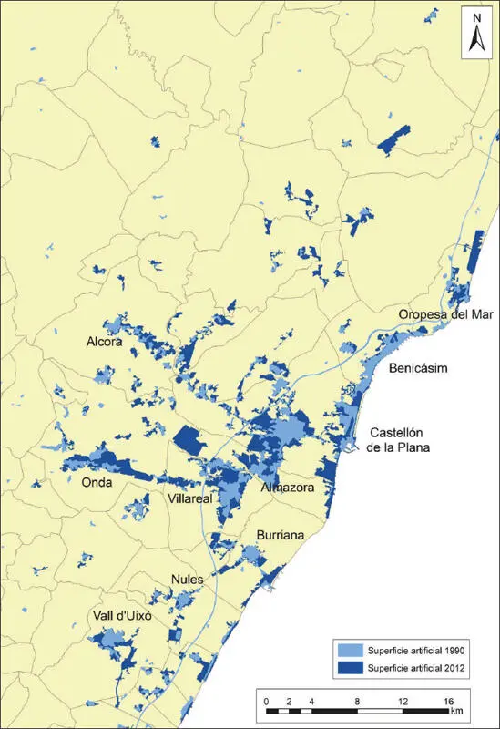 Fuente Elaboración propia a partir de información de Corine Land Cover IGN - фото 43