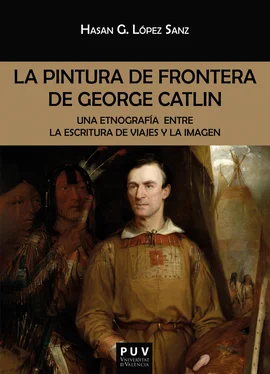 Hasan Germán López Sanz La pintura de frontera de George Catlin обложка книги