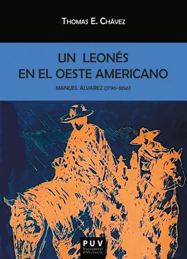 Thomas E. Chavez Manuel Álvarez (1796-1856). Un leonés en el oeste americano обложка книги