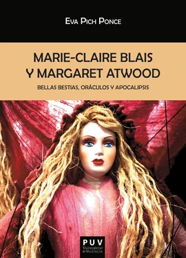 Eva Pich Ponce Marie-Claire Blais y Margaret Atwood обложка книги