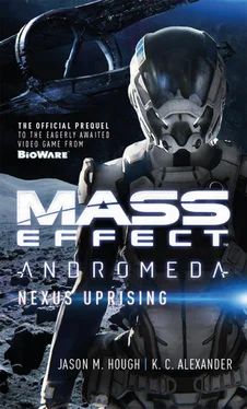 Jason Hough Mass Effect: Nexus Uprising обложка книги