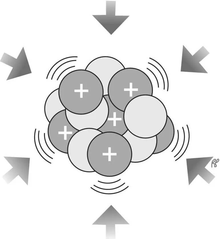 Figure 19 Nuclear binding force is strong enough to overcome the electrical - фото 11