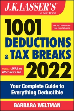 Barbara Weltman J.K. Lasser's 1001 Deductions and Tax Breaks 2022 обложка книги