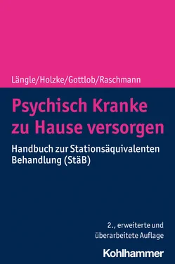 Gerhard Längle Psychisch Kranke zu Hause versorgen обложка книги