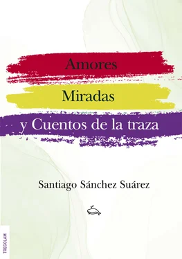 Santiago Sánchez Suárez Amores, miradas y cuentos de la traza обложка книги