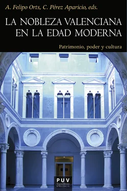 AAVV La nobleza valenciana en la Edad Moderna обложка книги