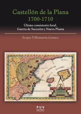 Sergio Villamarín Gómez Castellón de la Plana 1700-1710 обложка книги