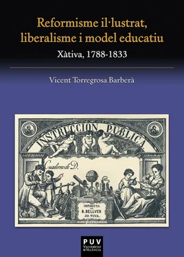 Vicent Torregrosa Barberà Reformisme il·lustrat, liberalisme i model educatiu обложка книги