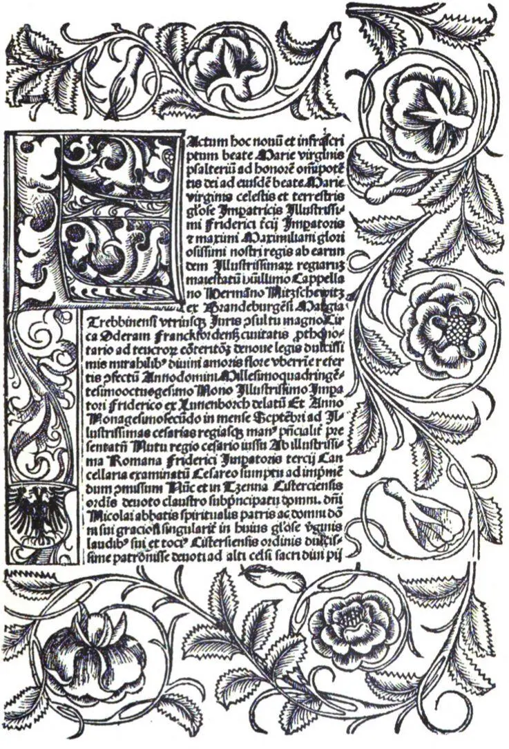 CHOICE EXAMPLES OF EARLY PRINTING AND ENGRAVING Facsimiles from Rare and - фото 2