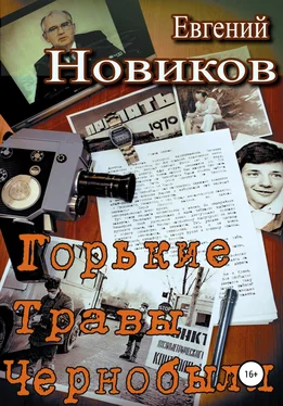 Евгений Новиков Горькие травы Чернобыля обложка книги