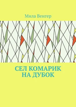 Мила Венгер Сел комарик на дубок обложка книги