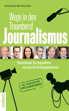 Jan Philipp Burgard Wege in den Traumberuf Journalismus обложка книги