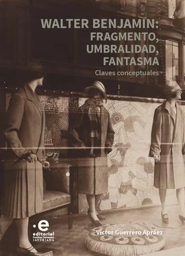 Víctor Guerrero Apráez Walter Benjamin: fragmento, umbralidad, fantasma обложка книги