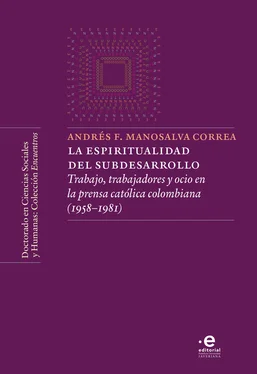 Andrés Felipe Manosalva Correa La espiritualidad del subdesarrollo обложка книги