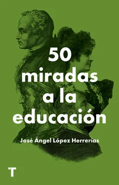 Jose Angel Lopez Herrerias 50 miradas a la educación обложка книги