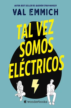 Val Emmich Tal vez somos eléctricos обложка книги