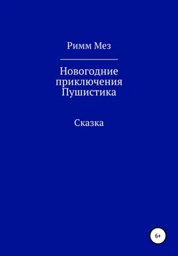 Римм Мез Новогодние приключения Пушистика обложка книги