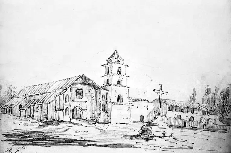 11 Iglesia de indios en Huancayo Dibujo de Leonce Angrand 29 de noviembre de - фото 14